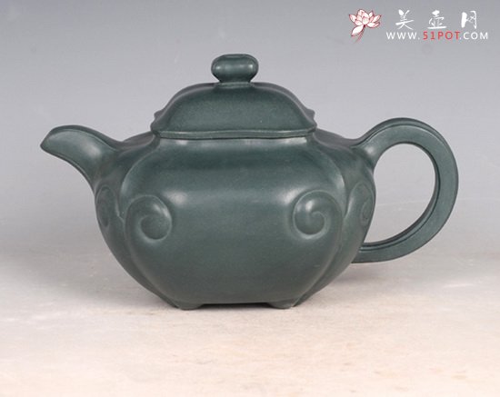 紫砂壶图片：四季如意 - 宜兴紫砂壶网