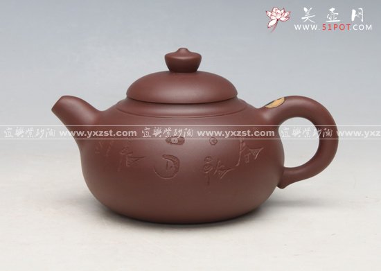 紫砂壶图片：神韵壶 - 宜兴紫砂壶网