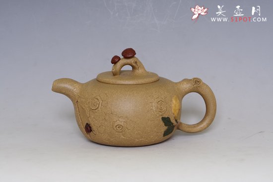 紫砂壶图片：生机（一） - 宜兴紫砂壶网