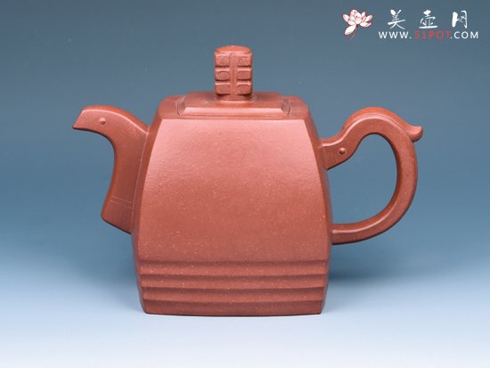 紫砂壶图片：四方青面 - 宜兴紫砂壶网