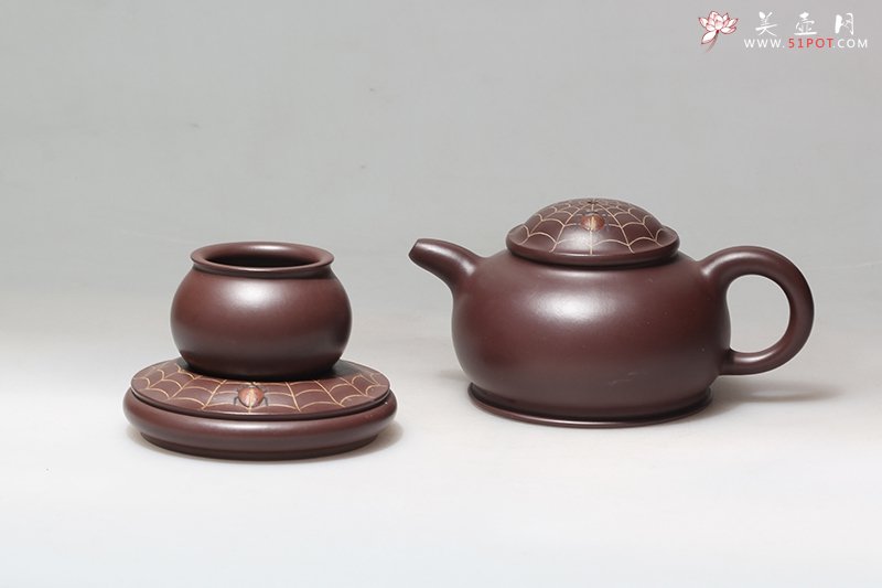 紫砂壶图片：喜从天降 - 宜兴紫砂壶网