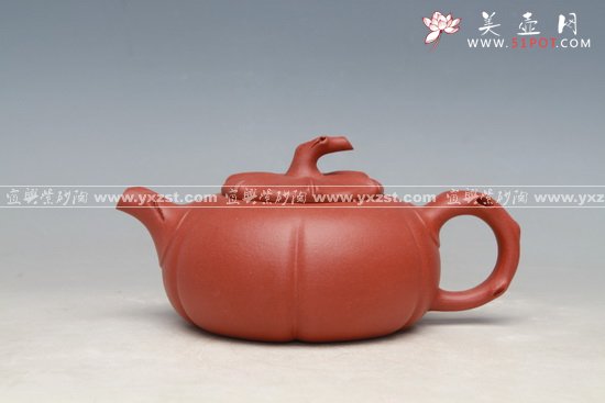紫砂壶图片：柿子壶 - 宜兴紫砂壶网