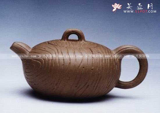 紫砂壶图片：年轮 - 宜兴紫砂壶网