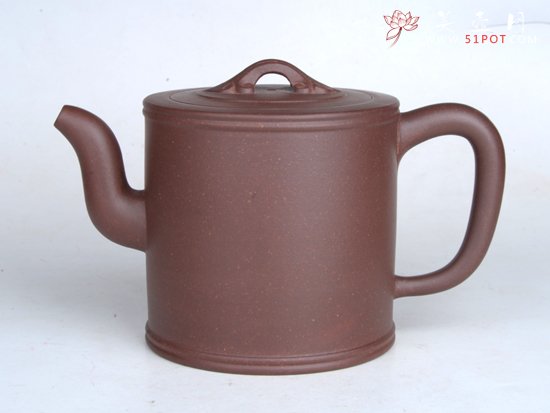 紫砂壶图片：双线如意 - 宜兴紫砂壶网