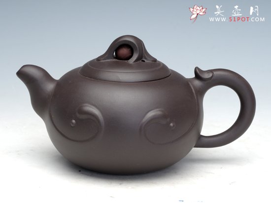 紫砂壶图片：暖春  泥料：原矿紫泥 - 宜兴紫砂壶网