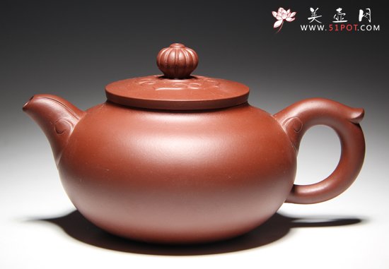 紫砂壶图片：如意 - 宜兴紫砂壶网