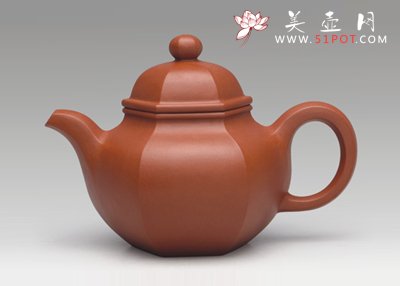 紫砂壶图片：六方掇球 - 宜兴紫砂壶网