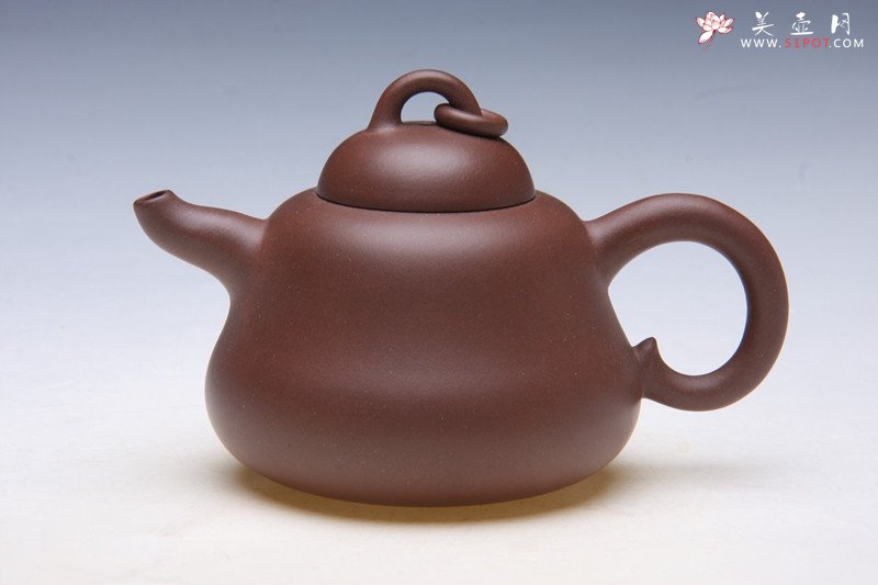 紫砂壶图片：套环葫芦 - 宜兴紫砂壶网