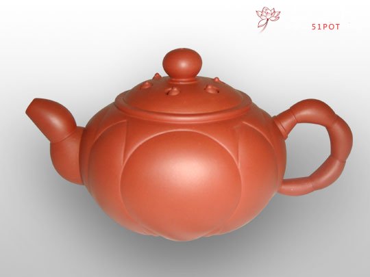 紫砂壶图片：藕合莲心 - 宜兴紫砂壶网