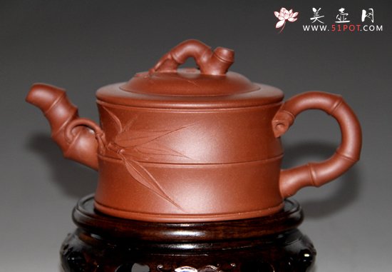 紫砂壶图片：竹段 - 宜兴紫砂壶网