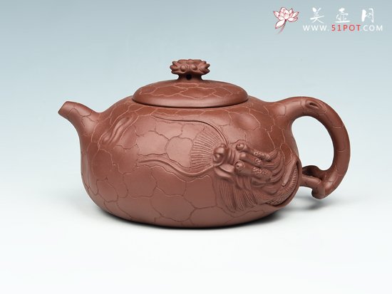 紫砂壶图片：龙供春 - 宜兴紫砂壶网