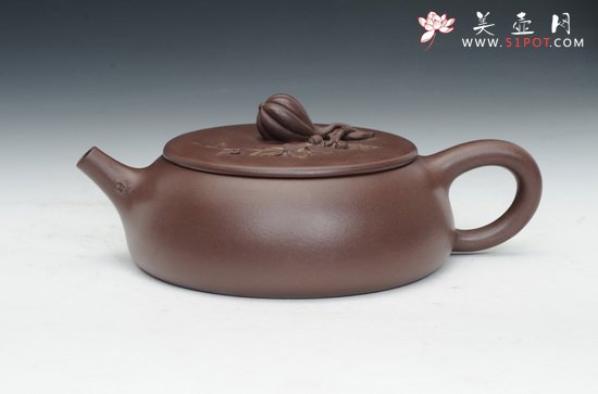 紫砂壶图片：遍地金瓜 - 宜兴紫砂壶网