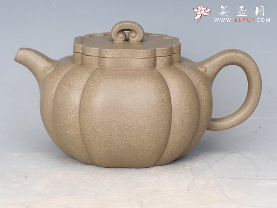 紫砂壶图片：太极如意 - 宜兴紫砂壶网