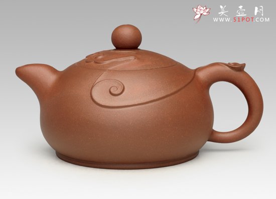 紫砂壶图片：祥云壶 - 宜兴紫砂壶网