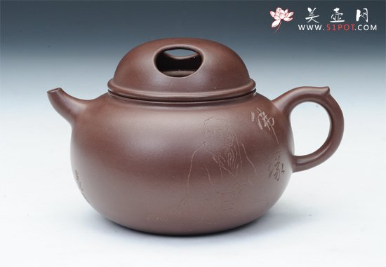 紫砂壶图片：禅言 - 宜兴紫砂壶网