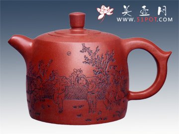 紫砂壶图片：井栏 - 宜兴紫砂壶网