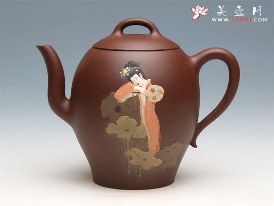 紫砂壶图片：美人肩 - 宜兴紫砂壶网