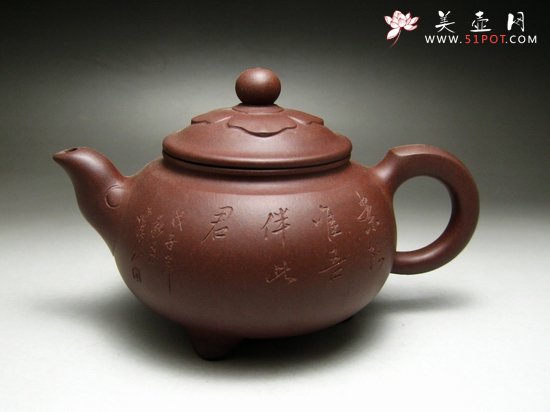 紫砂壶图片：花开富贵 - 宜兴紫砂壶网