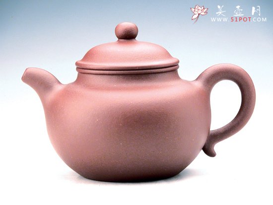 紫砂壶图片：大亨莲子(全手工) - 宜兴紫砂壶网