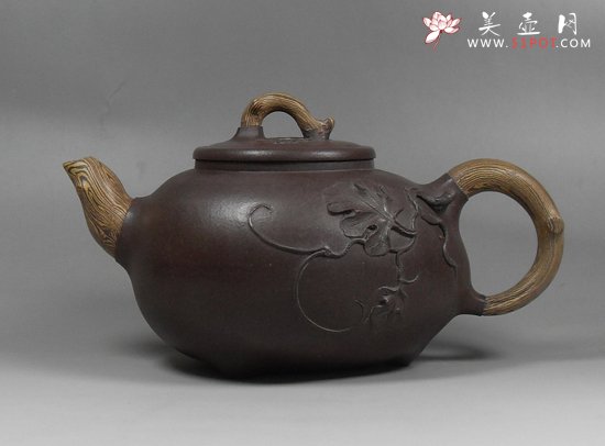 紫砂壶图片：玉藤 - 宜兴紫砂壶网