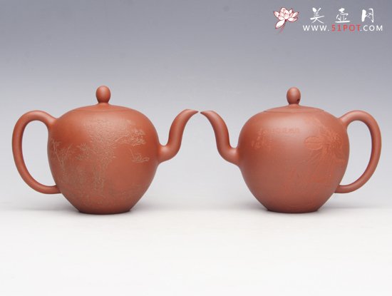 紫砂壶图片：美人肩 - 宜兴紫砂壶网