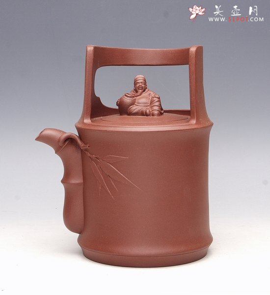 紫砂壶图片：李白醉酒 - 宜兴紫砂壶网