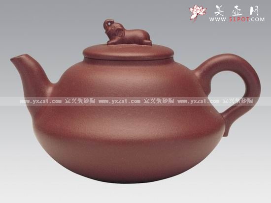 紫砂壶图片：吉祥壶 - 宜兴紫砂壶网