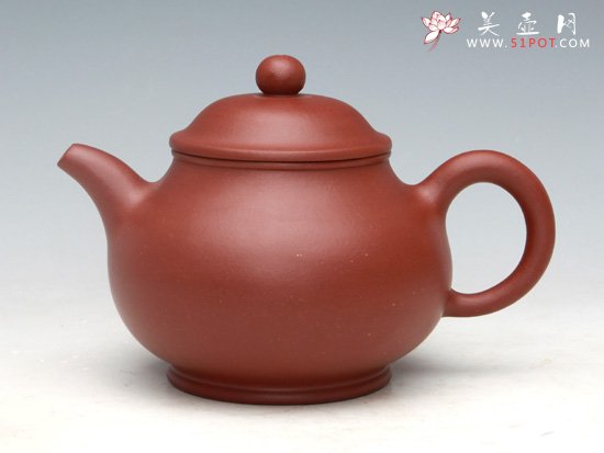 紫砂壶图片：潘壶（底槽清）400ML - 宜兴紫砂壶网