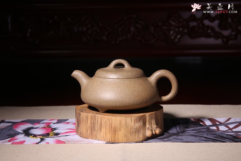 紫砂壶图片：矮石瓢 - 宜兴紫砂壶网