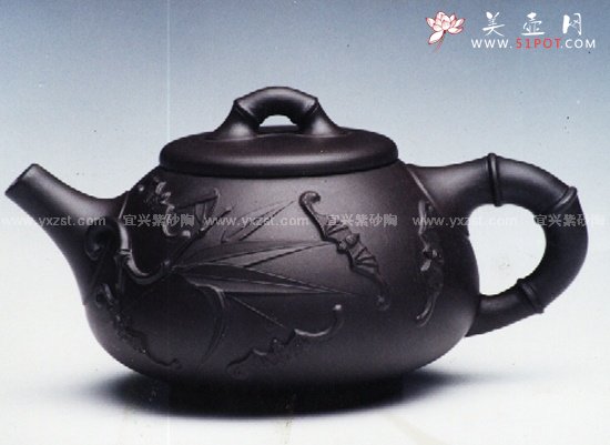 紫砂壶图片：祝福 - 宜兴紫砂壶网