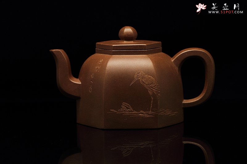 紫砂壶图片：小六方 - 宜兴紫砂壶网