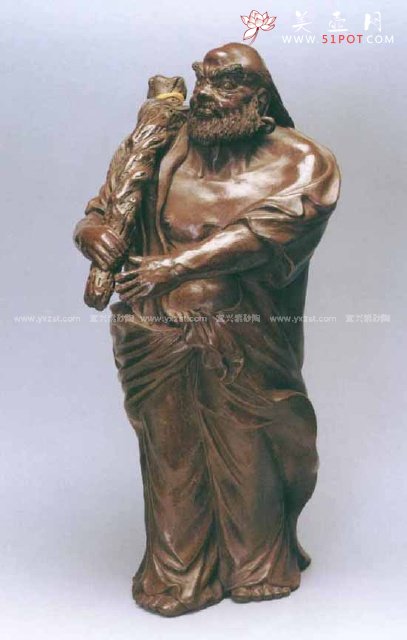 紫砂壶图片：禅宗师祖 - 宜兴紫砂壶网