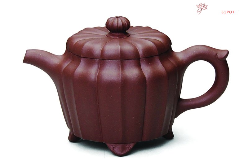 紫砂壶图片：菊花八瓣 - 宜兴紫砂壶网