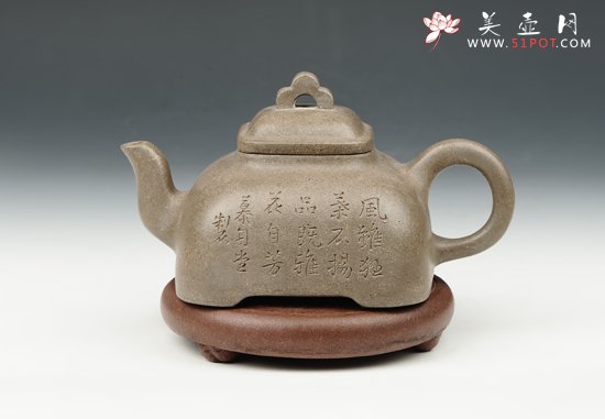 紫砂壶图片：孤林 - 宜兴紫砂壶网