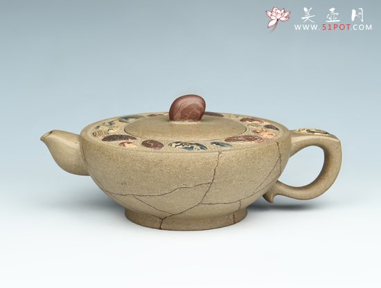 紫砂壶图片：华锦 - 宜兴紫砂壶网