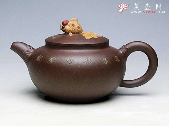 紫砂壶图片：鸿运当头 - 宜兴紫砂壶网