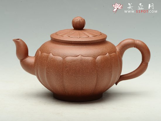 紫砂壶图片：菱花壶 - 宜兴紫砂壶网