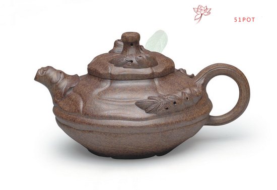 紫砂壶图片：风卷葵 - 宜兴紫砂壶网