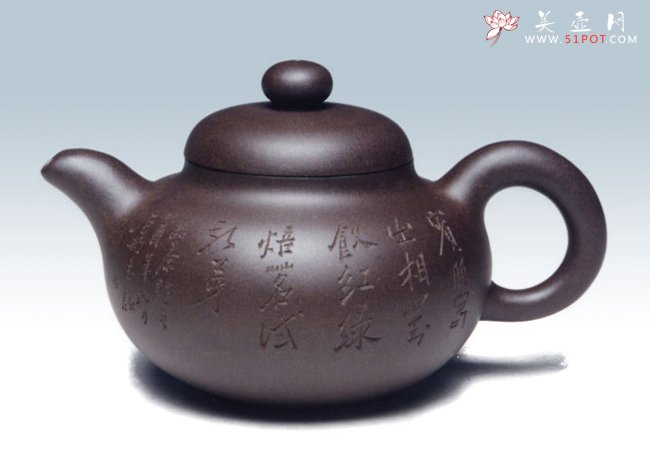 紫砂壶图片：华艺 500CC - 宜兴紫砂壶网