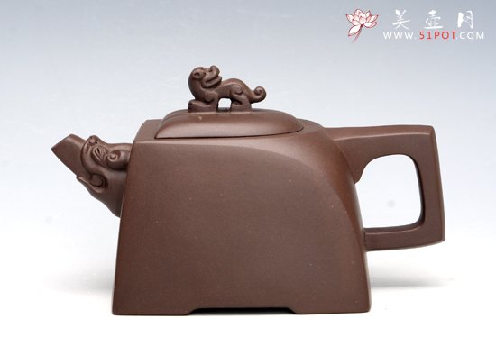 紫砂壶图片：伏虎 - 宜兴紫砂壶网