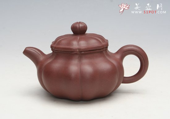 紫砂壶图片：葵仿古 - 宜兴紫砂壶网