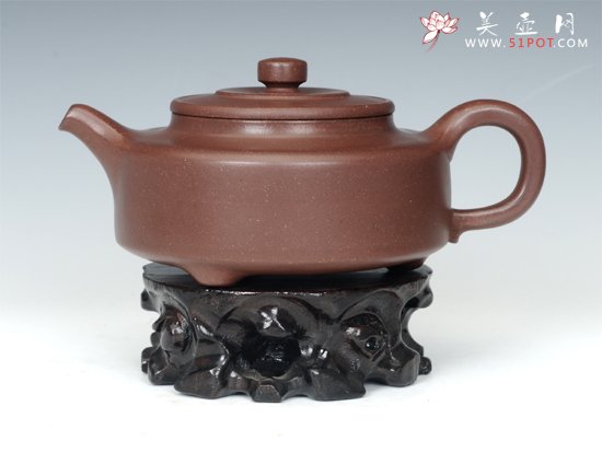 紫砂壶图片：直壁周盘 - 宜兴紫砂壶网