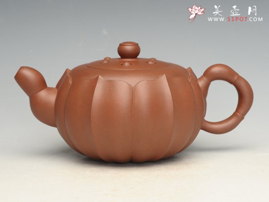 紫砂壶图片：莲子壶 - 宜兴紫砂壶网