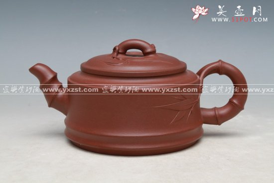 紫砂壶图片：逸竹B - 宜兴紫砂壶网