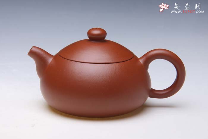 紫砂壶图片：凤与凰之凤壶  朱泥 - 宜兴紫砂壶网