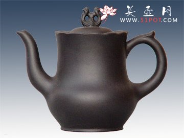 紫砂壶图片：双孔雀 - 宜兴紫砂壶网