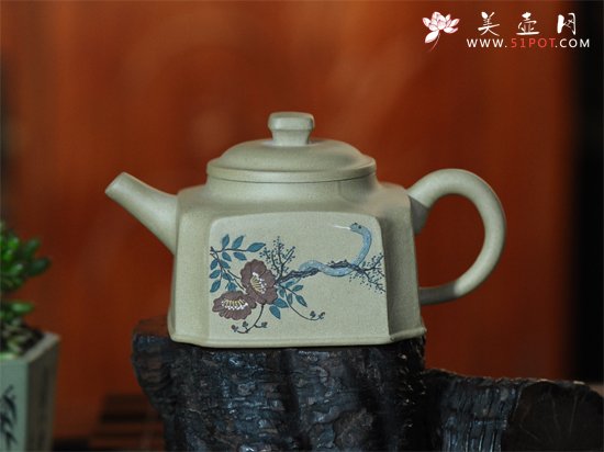 紫砂壶图片：四方壶 - 宜兴紫砂壶网