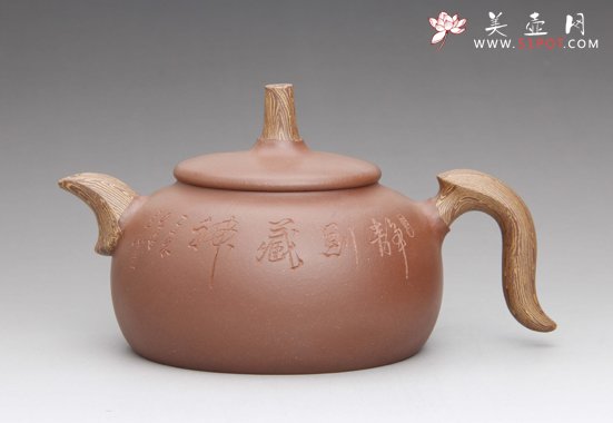 紫砂壶图片：凤瓢 - 宜兴紫砂壶网