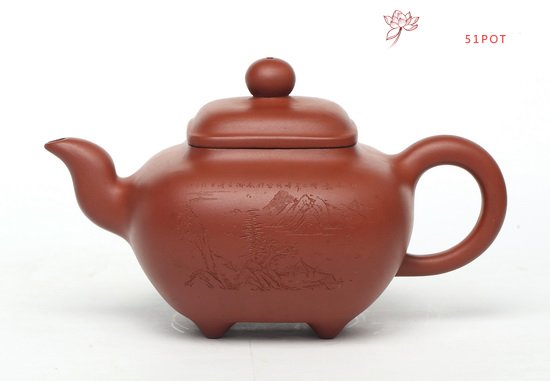 紫砂壶图片：传炉 460CC - 宜兴紫砂壶网