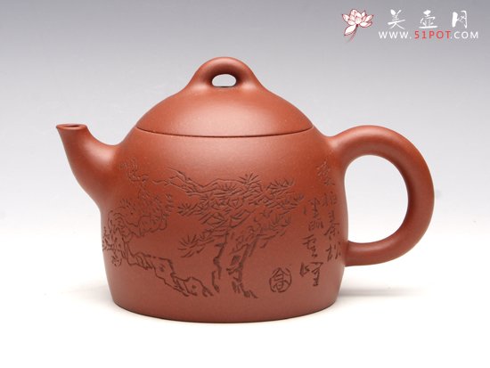 紫砂壶图片：秦权 - 宜兴紫砂壶网